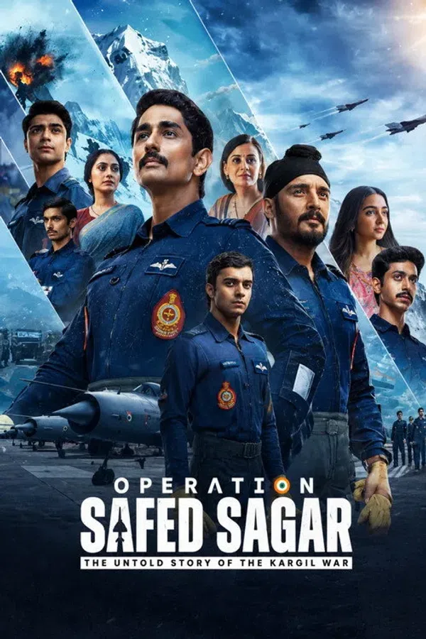 Poster phim Chiến dịch Safed Sagar: Nhiệm vụ siêu cao của Không quân trên PhimMoi