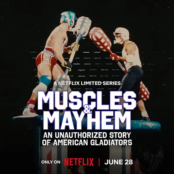 Poster phim Cơ bắp và bê bối: Câu chuyện của American Gladiators trên PhimMoi