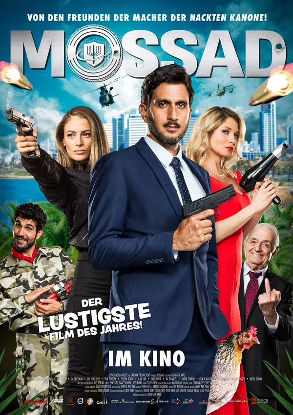 Poster phim Điệp viên Mossad trên PhimMoi