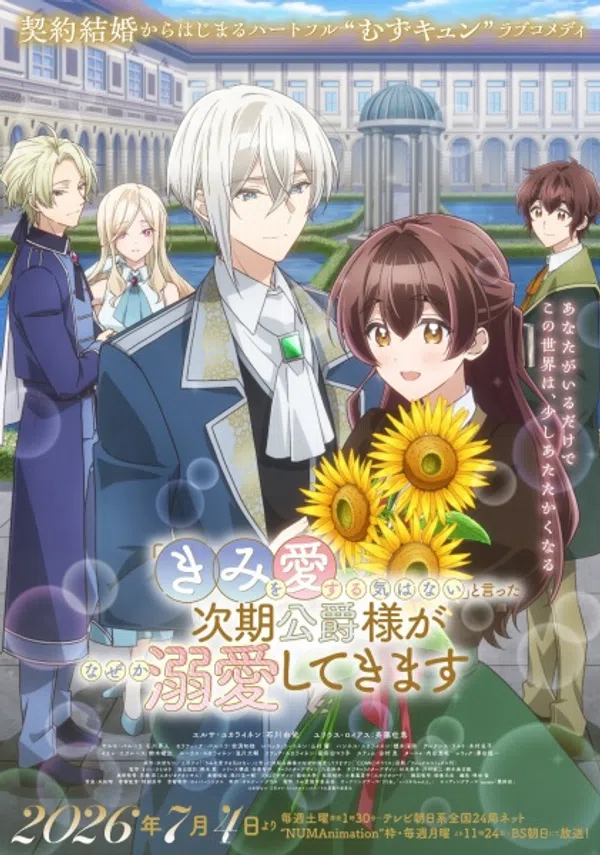 Poster phim Kimi wo Aisuru Ki wa Nai to Itta Jiki Koushaku-sama ga Nazeka Dekiai shitekimasu trên PhimMoi