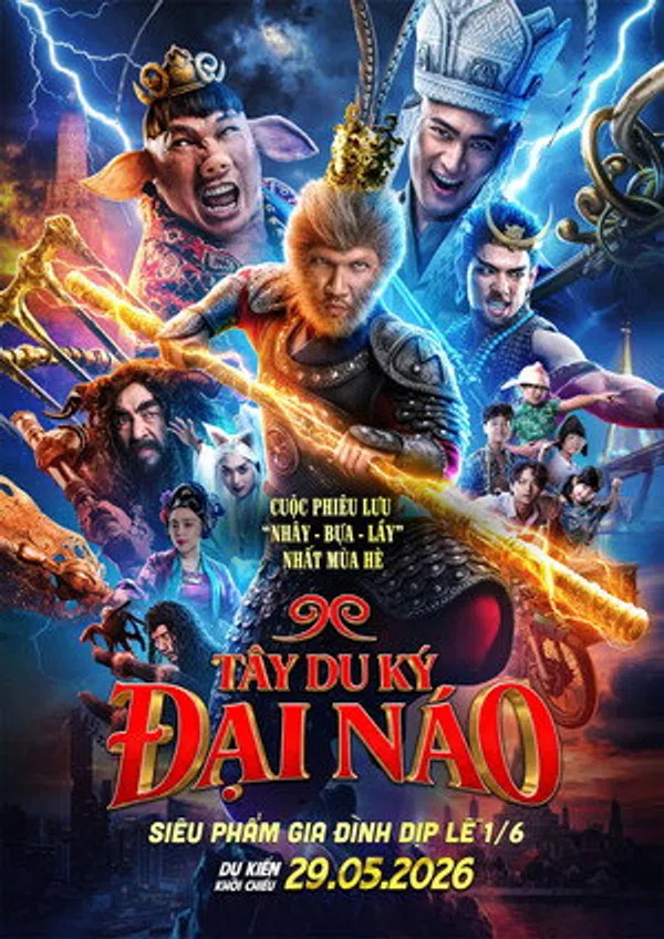 Poster phim Tây Du Ký Đại Náo trên PhimMoi